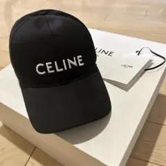 極美品CELINE ベースボールキャップ ブラック L箱付きのサムネイル
