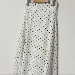 プロポーション【PROPORTION】水玉 フレアスカートのサムネイル