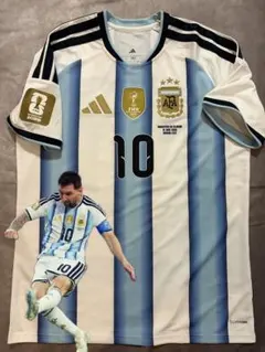 代表引退　アルゼンチン代表 2026 ホームユニフォーム メッシ mdt付
