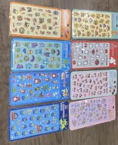 ディズニー　プクプクシール 8点セット