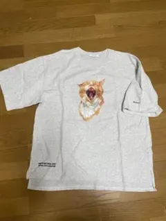 コ*キ様 harapeco商店 akubi Tシャツホワイト Neko Tee （Akubi