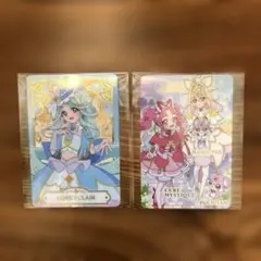 キラキラカードグミ　名探偵プリキュア　エクレール　ミスティック　アルカナ　2点