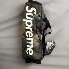 【未使用品】 SUPREME 18AW ロゴ ハンドウォーマー カモフラージュ