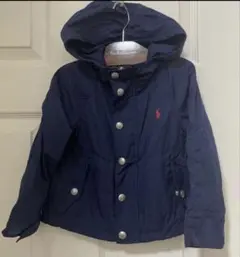 ラルフローレン　ネイビー　フード付き　ジャケット