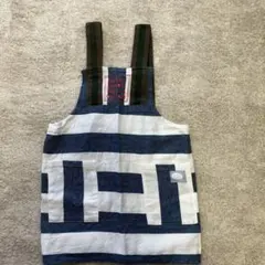 ストライプエプロン 120-130c