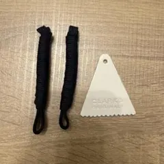 クラークスオリジナルズ　シューレース　靴紐　ブラック