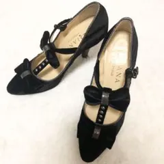 【送料無料】美品！ DIANA ダイアナ　23cm ブラック