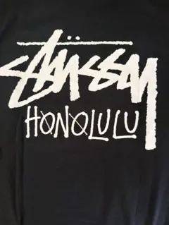 ハワイホノルル店限定　STUSSY ステューシー Tシャツ　Mサイズ　ブラックのサムネイル