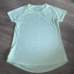 GU ACTIVE 半袖 スポーツTシャツ レモンイエロー Sのサムネイル