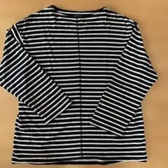 無印良品　MUJI ボーダーT ユニセックスL〜XL