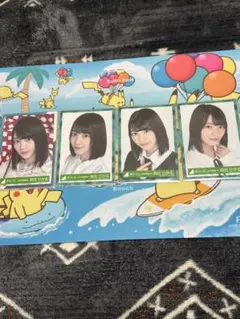 森田ひかる 生写真　4種4コンプ　まとめ売り