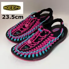 【美品】KEEN キーン ユニーク スポーツサンダル ピンク 23.5cm