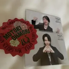 ミセス✨フォトカ　2枚セット　MGA原宿 大森元貴 一番くじ赤ステッカーつき！