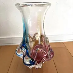 ☆NARUMI GLASS FANTASY Hand Craft 花瓶 フラワーベース 高さ27.2cm 最大幅20.2cm 花器 鳴海製陶 レトロデザイン アンティーク ナルミ 札幌市 豊平区 平岸店 花瓶 花器 フラワーベース NARUMI Fantasy Glass - メルカリ