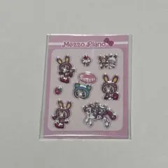 メゾピアノ　ぷくぷくドロップシール　ミルフィー　チート顔コントゥアパレット　特典