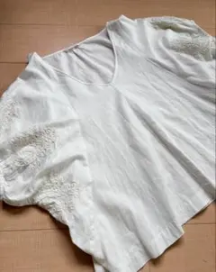 bulledesavon ビュルデサボン　刺繍ブラウス　コットンリネンのサムネイル