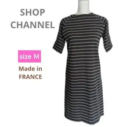 ショップジャパン　ルミノア　ボーダーワンピース　チュニック　★フランス製　M