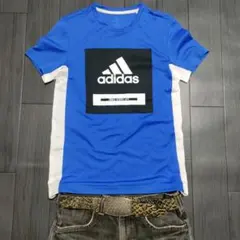 archive y2k adidas tech Cyber ロゴ s/s tee