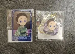 鬼滅の刃　狛治と小雪　WebSHOPくじ　アクリルキーホルダー　クリアカード狛治