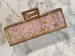 桜　バンスクリップ（大）　レジン　ハンドメイド