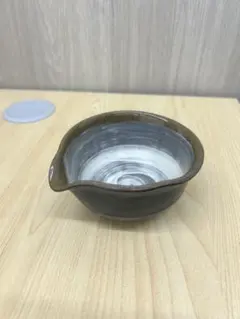 陶器 片口 小鉢 酒器 灰釉 和食器
