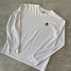 The North Face ホワイト長袖Tシャツ