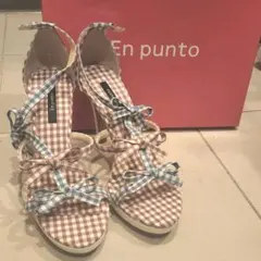 Enpunto リボンサンダル