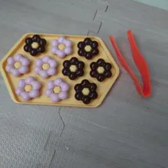 ベネッセ こどもちゃれんじ かずのどーなつやさん　トング付き