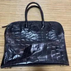 Peruzzi ペルッツィ イタリア製 本革 2WAY ボストンバッグ レザー 