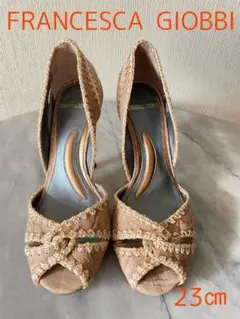 【美品】FRANCESCA GIOBBIパンプス23㎝