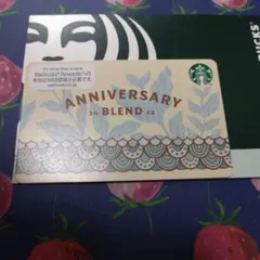 StarbucksANNIVERSARY 20BLEND 22 カードPIN未削
