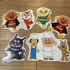 ベビー用パズル7点セット（アンパンマン&色形）