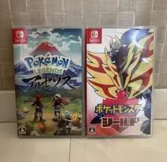 【即日発送】Switch ポケモンレジェンズアルセウス シールド ソフト