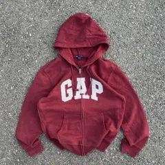 old gap 00s 90s ジップパーカー　短丈　y2k シティーボーイ