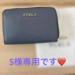 FURLA コインケース 小銭入れ ネイビー