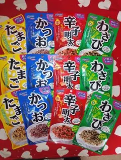 Hagoromo 　パパッとふりかけ　風味豊かなもみのり入り 美味しい１２個のサムネイル