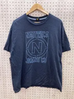 90s 00s hiphop 古着 NAUTICA ロゴグラフィック Tシャツ