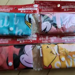 KIRIN ディズニーエコバッグ　4個セット