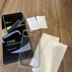 大幅値下げ❤️iPhone14Pro用ケース❣️ガラスフィルム　スマホ置き　セット