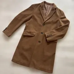 ブラウン チェスターコート