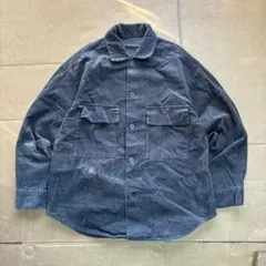 【300オク】他④ 21AW GU コーデュロイシャツ シャツジャケット 美品