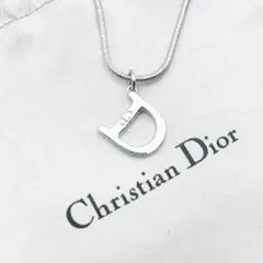 2998-3 極美品✨　Dior　ネックレス　CD ロゴ　希少　刻印のサムネイル