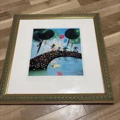 柳沢京子　切り絵　喜里絵　サイン　シリアル入り 柳沢京子 切り絵 喜里絵 サイン シリアル入り - メルカリ