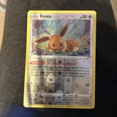 イーブイ　ポケモンカード　海外プロモ ポケモンカード 海外 イーブイ ホロ プロモ SWSH127 英語 ポケカ
