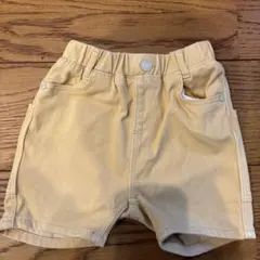 ベージュ ショートパンツ 12-18ヶ月