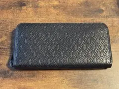 【SAINT LAURENT】664491 YSLモノグラム 長財布 ブラック