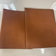 システム手帳カバー/ブラウン✖️2個