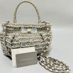 ANTEPRIMA アンテプリマ PVCワイヤー リボン 2WAYハンドバッグ