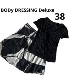 ボディドレッシングデラックス　ロールアップ　パフスリーブ　クシュクシュギャザー