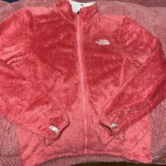 ザ ノースフェイス ボア フリース ジャケット M ピンク 刺繍ロゴ